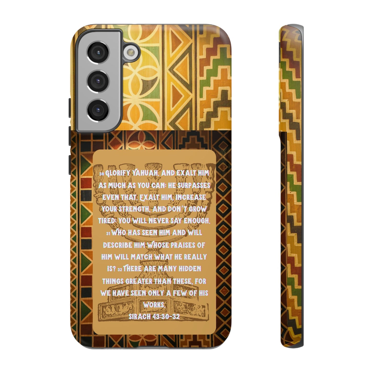 Exalt Yahuah - Sirach Phone Case - Tough Cases - Apocryphal Collection
