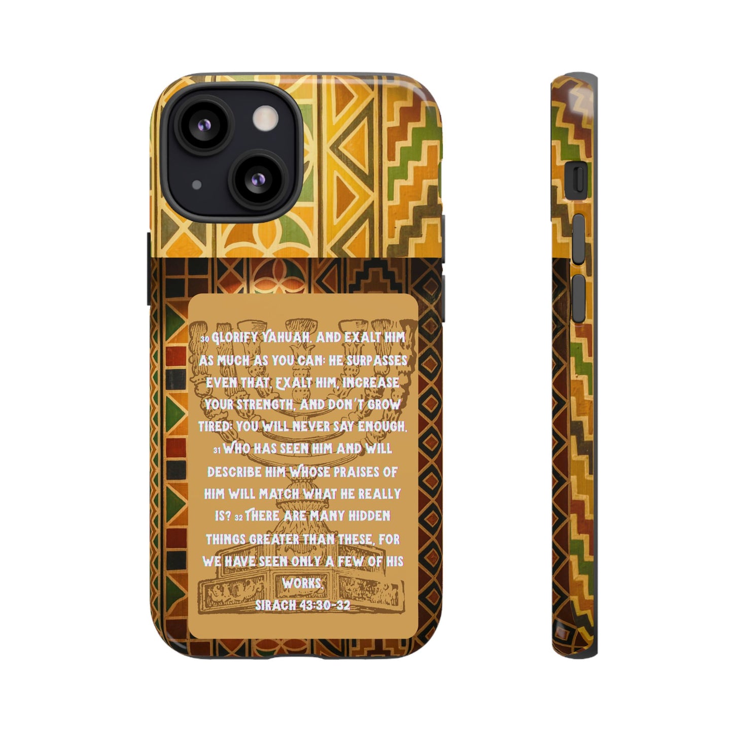 Exalt Yahuah - Sirach Phone Case - Tough Cases - Apocryphal Collection