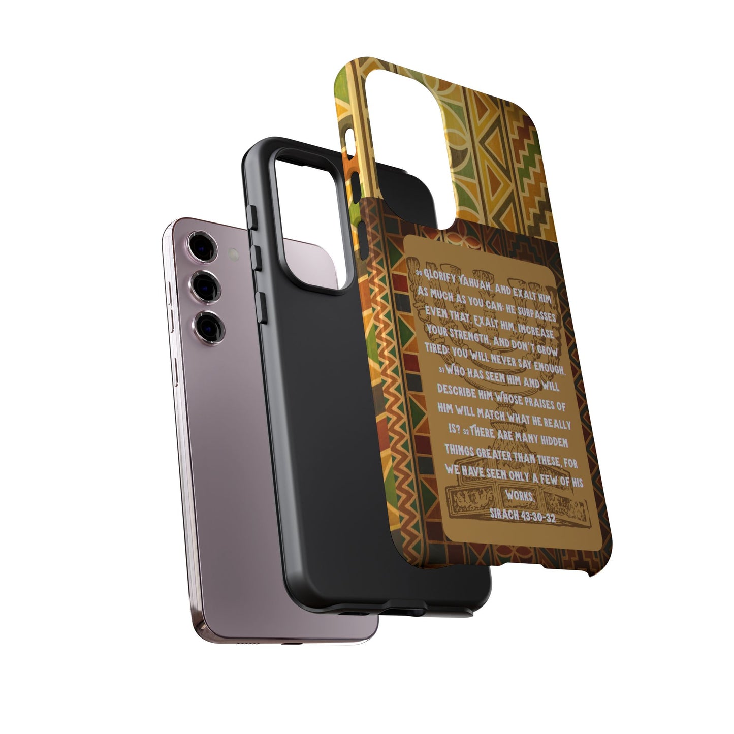 Exalt Yahuah - Sirach Phone Case - Tough Cases - Apocryphal Collection