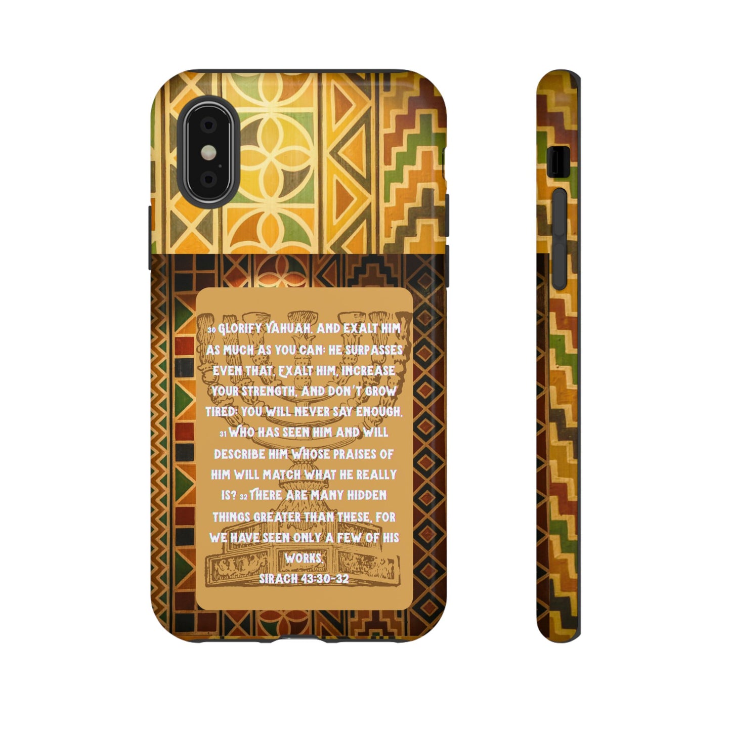 Exalt Yahuah - Sirach Phone Case - Tough Cases - Apocryphal Collection