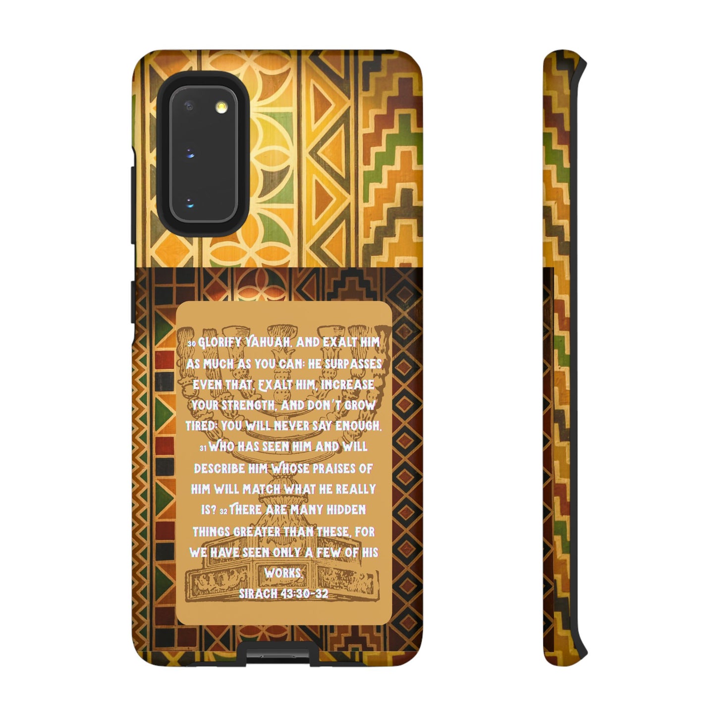 Exalt Yahuah - Sirach Phone Case - Tough Cases - Apocryphal Collection