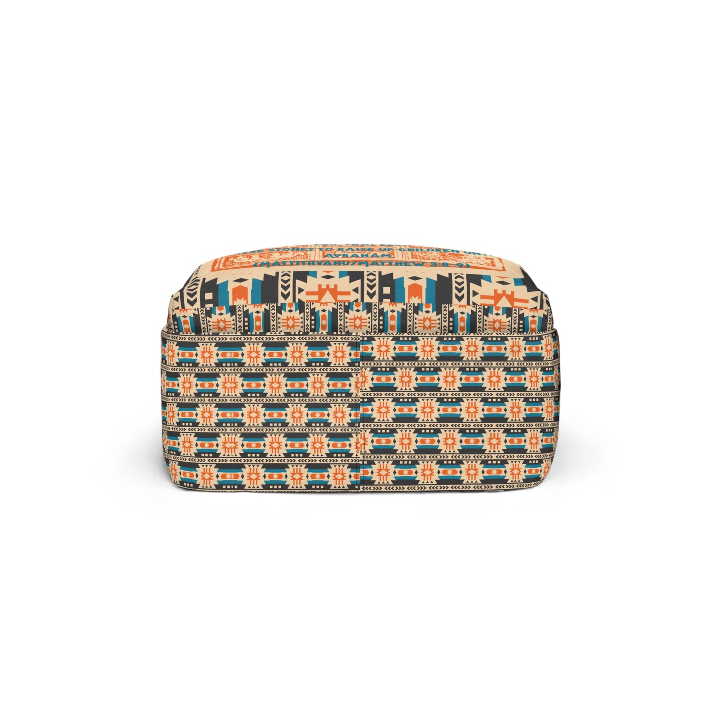Call To Repentance - Orange Kente Unisex Classic Backpack - Scriptural Affirmations Collection
