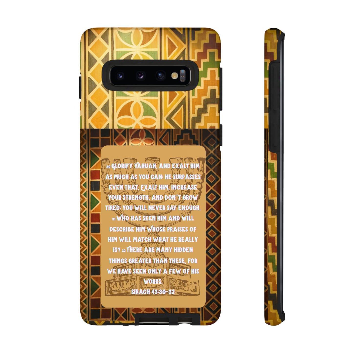 Exalt Yahuah - Sirach Phone Case - Tough Cases - Apocryphal Collection
