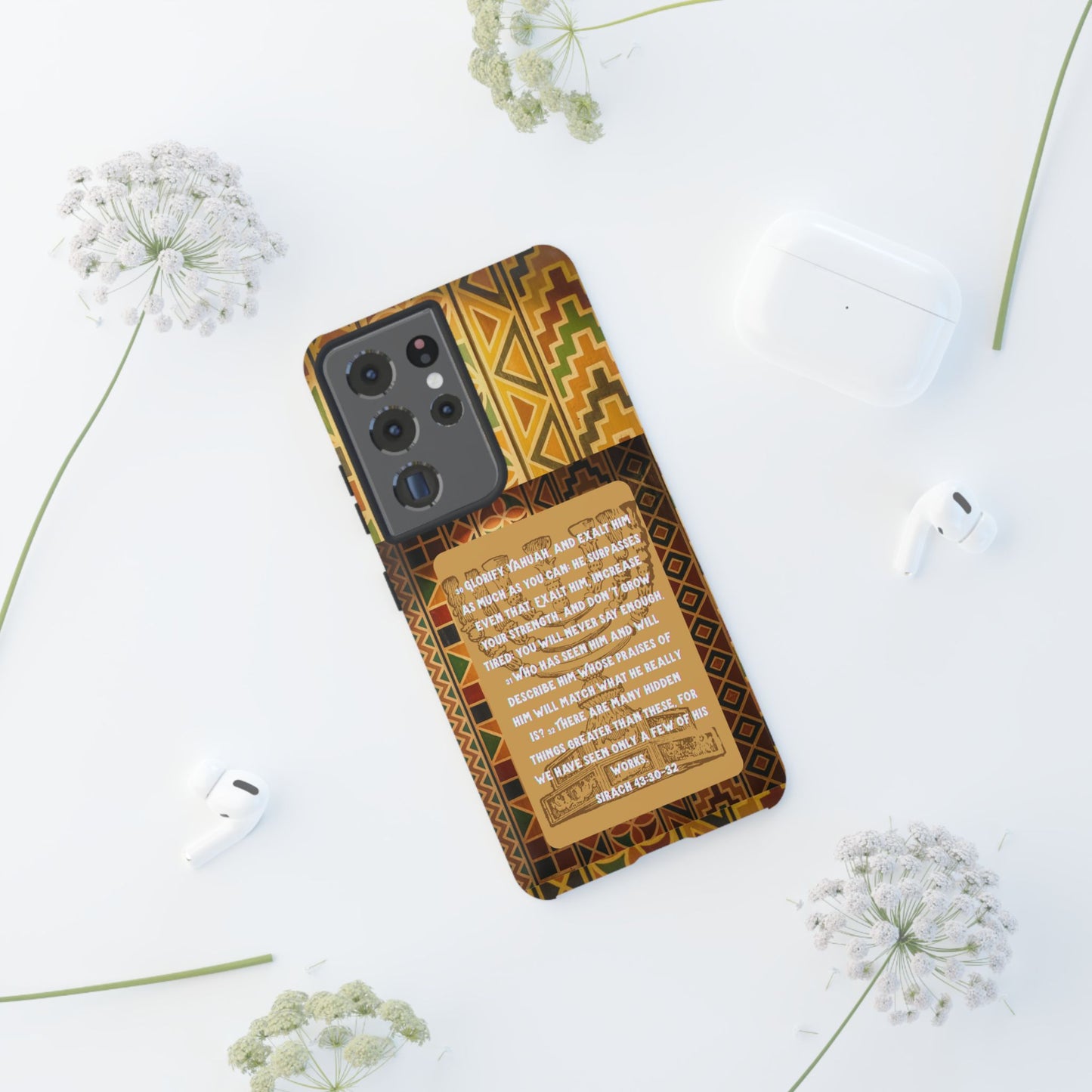 Exalt Yahuah - Sirach Phone Case - Tough Cases - Apocryphal Collection