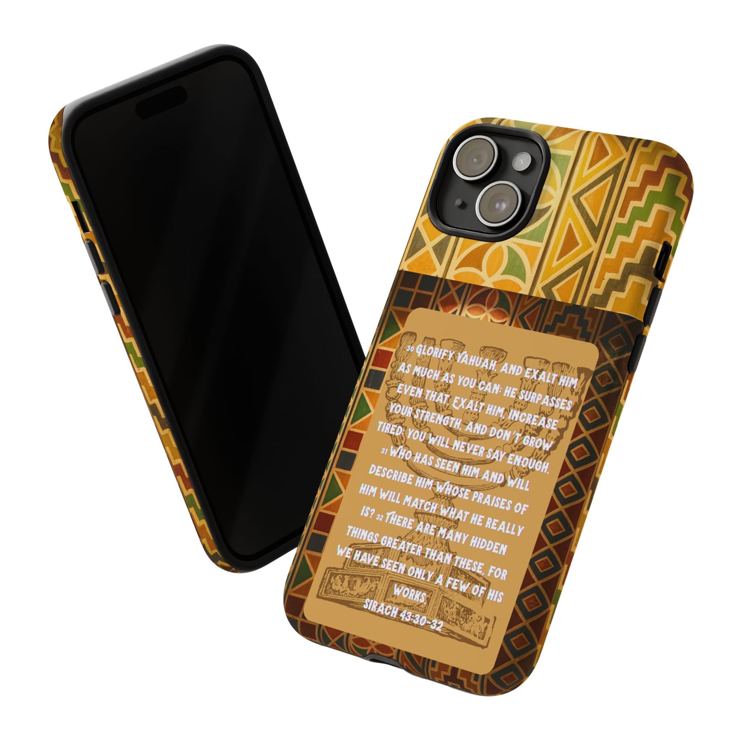 Exalt Yahuah - Sirach Phone Case - Tough Cases - Apocryphal Collection