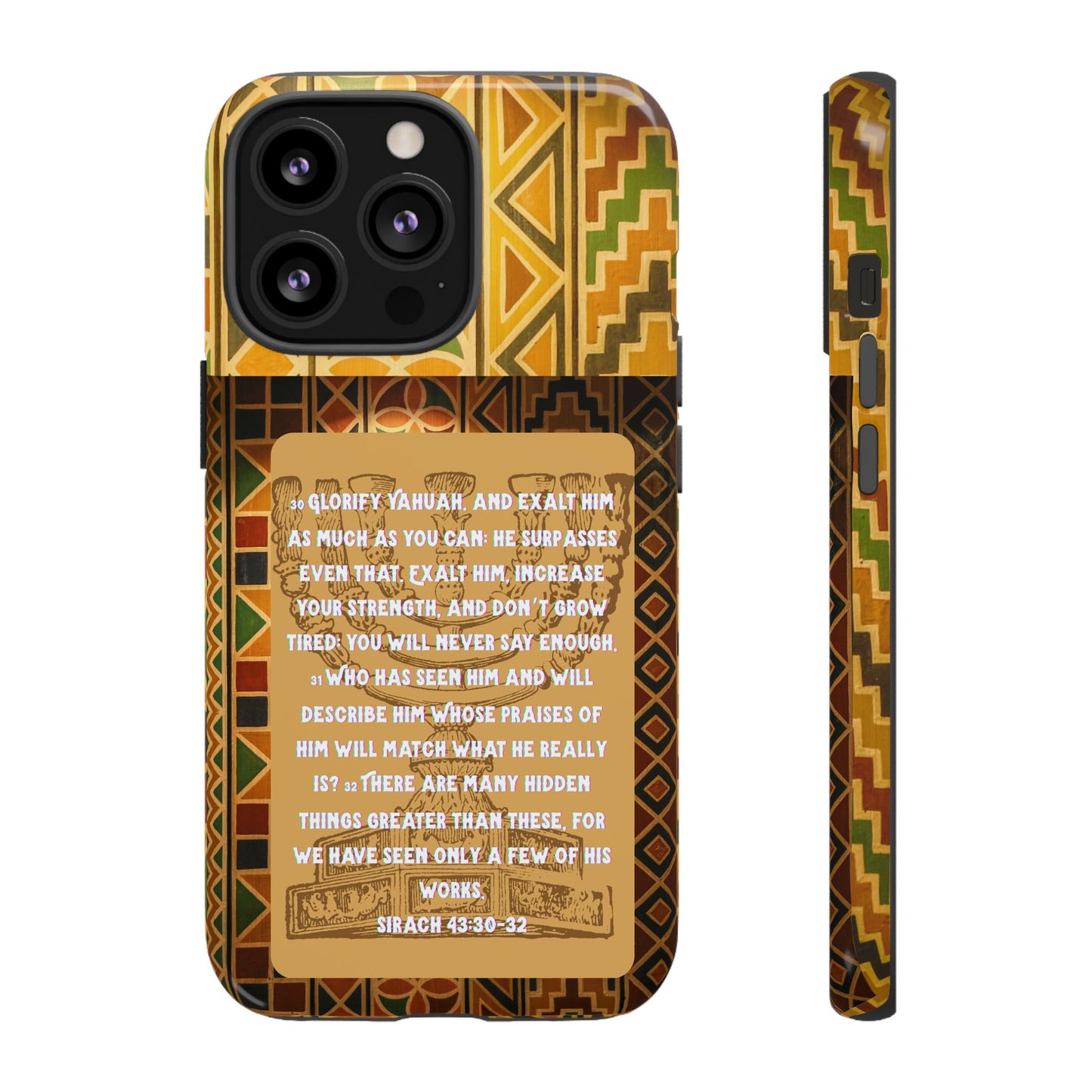Exalt Yahuah - Sirach Phone Case - Tough Cases - Apocryphal Collection