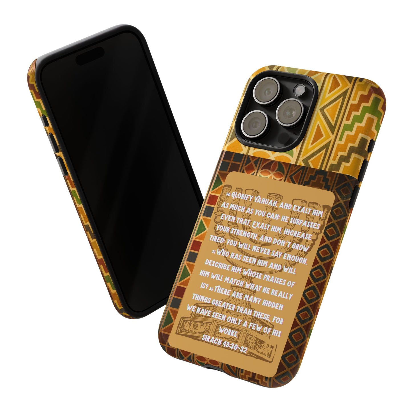 Exalt Yahuah - Sirach Phone Case - Tough Cases - Apocryphal Collection