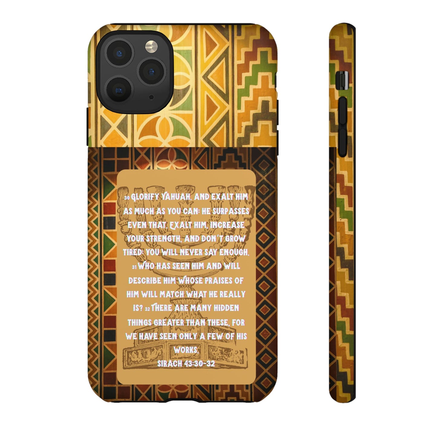 Exalt Yahuah - Sirach Phone Case - Tough Cases - Apocryphal Collection