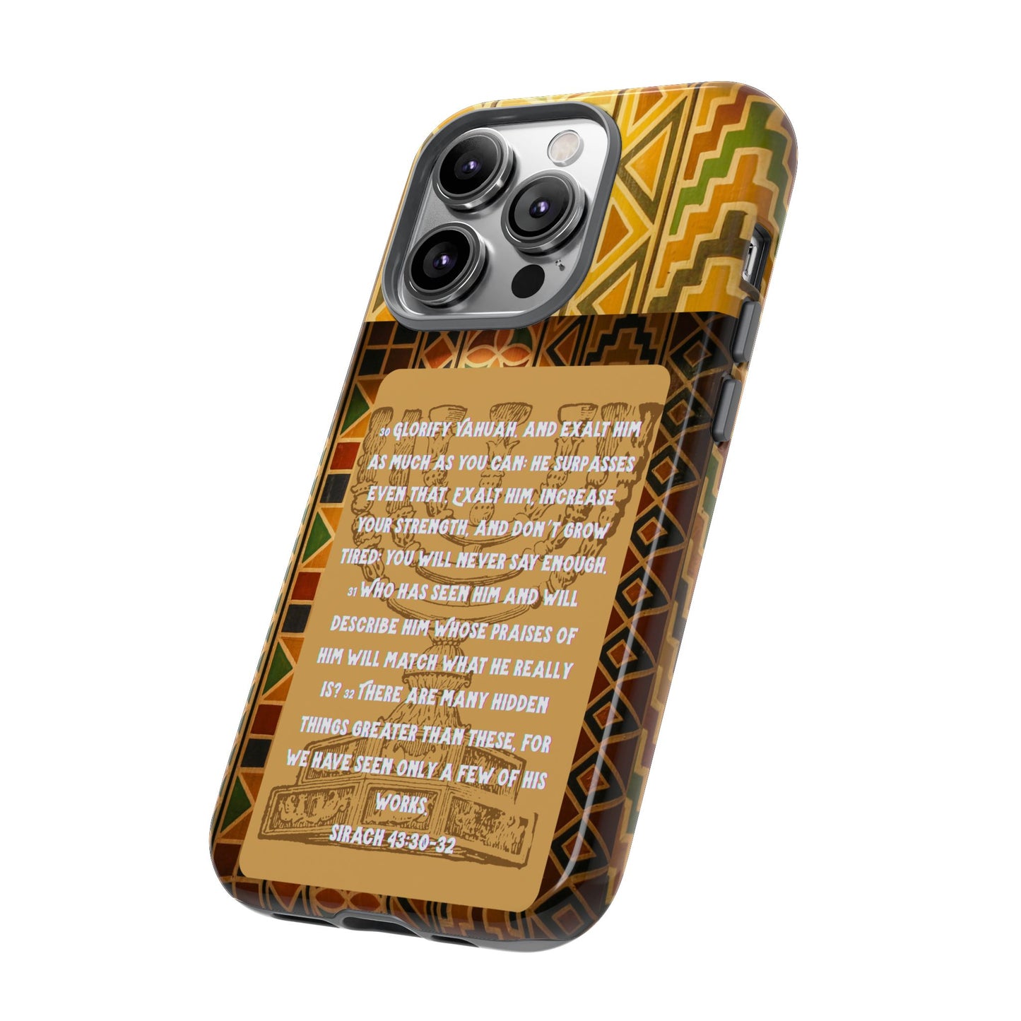 Exalt Yahuah - Sirach Phone Case - Tough Cases - Apocryphal Collection