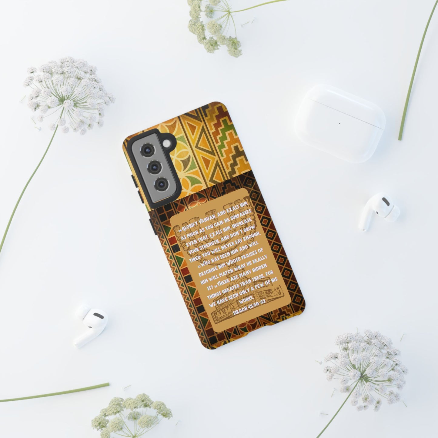 Exalt Yahuah - Sirach Phone Case - Tough Cases - Apocryphal Collection