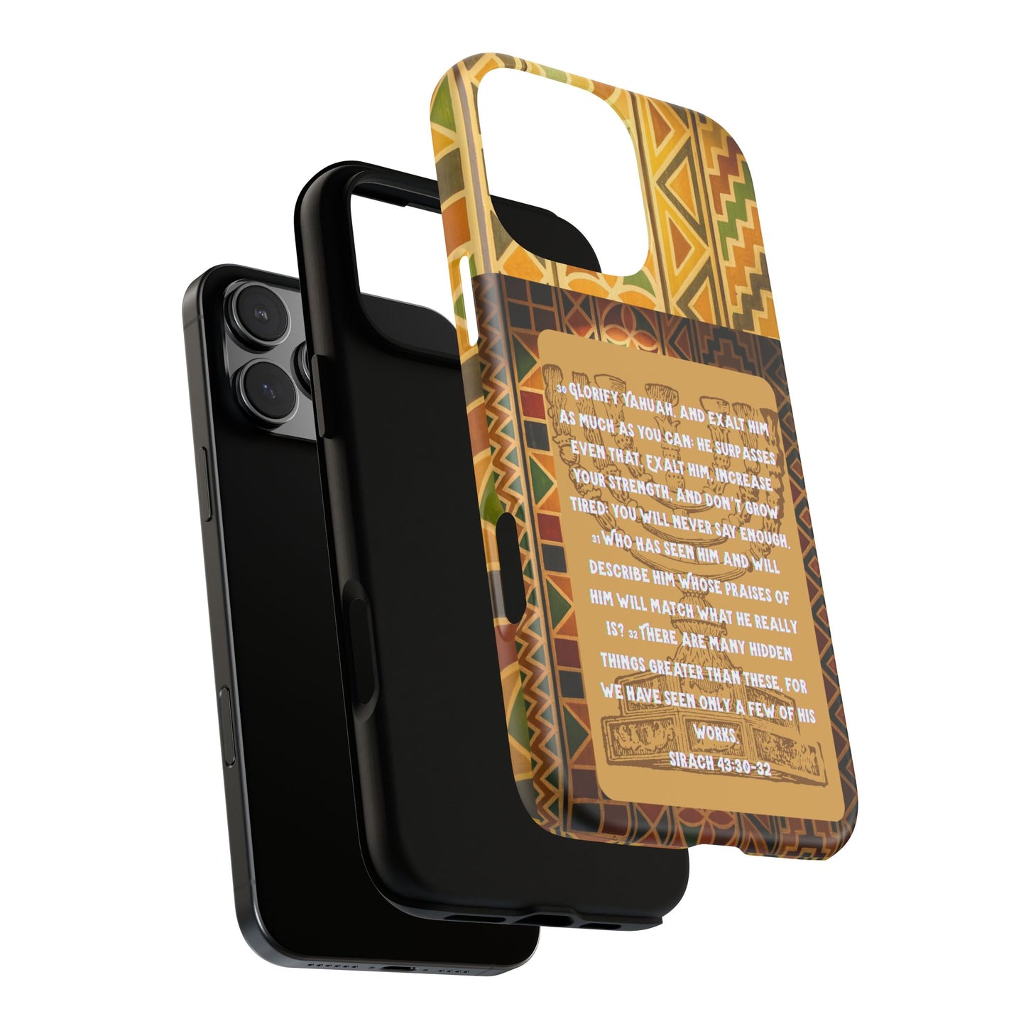 Exalt Yahuah - Sirach Phone Case - Tough Cases - Apocryphal Collection