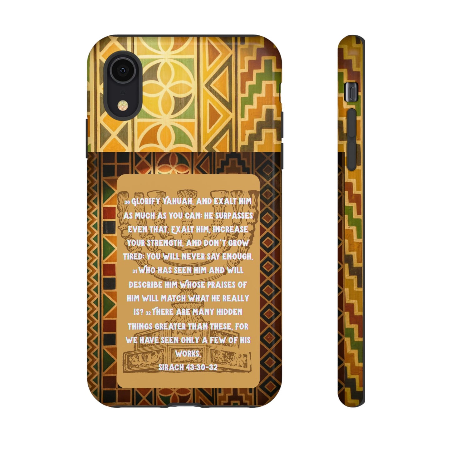 Exalt Yahuah - Sirach Phone Case - Tough Cases - Apocryphal Collection