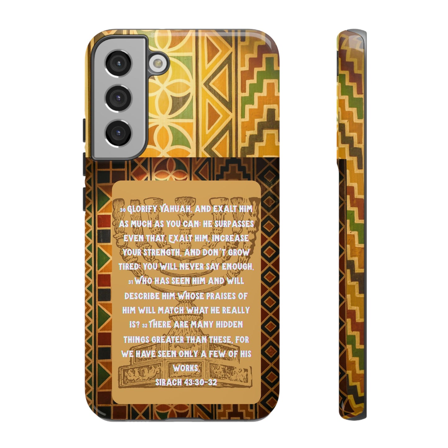 Exalt Yahuah - Sirach Phone Case - Tough Cases - Apocryphal Collection