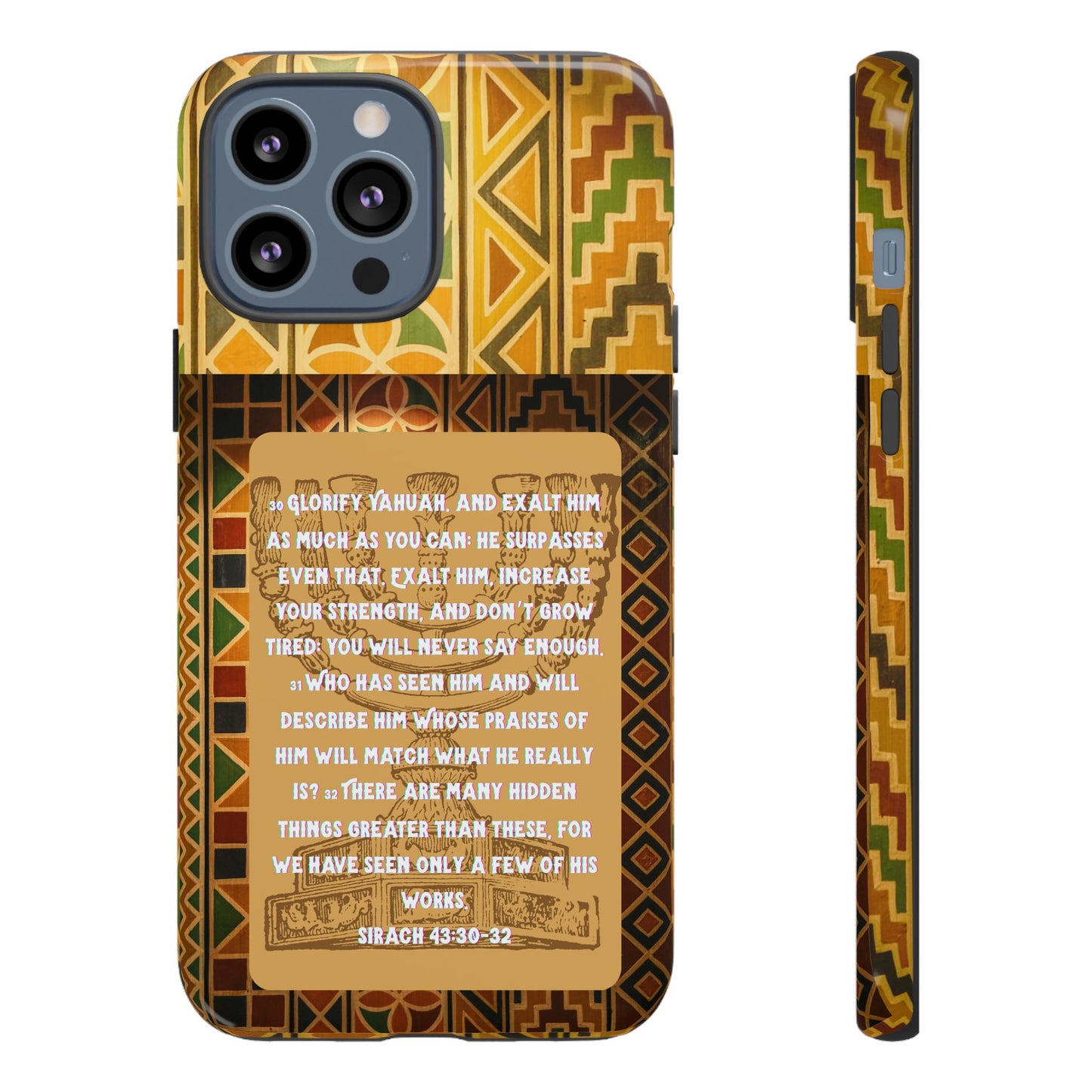 Exalt Yahuah - Sirach Phone Case - Tough Cases - Apocryphal Collection