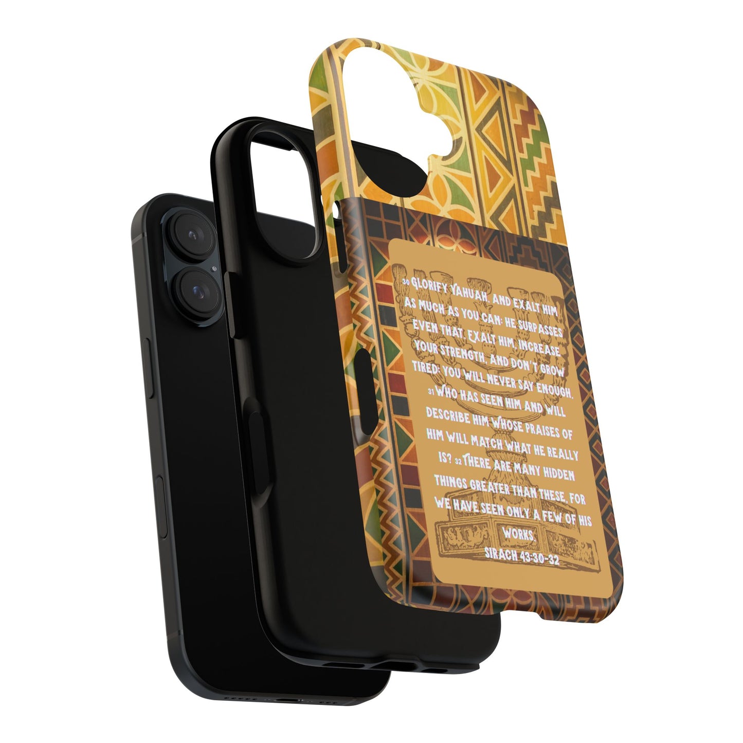 Exalt Yahuah - Sirach Phone Case - Tough Cases - Apocryphal Collection