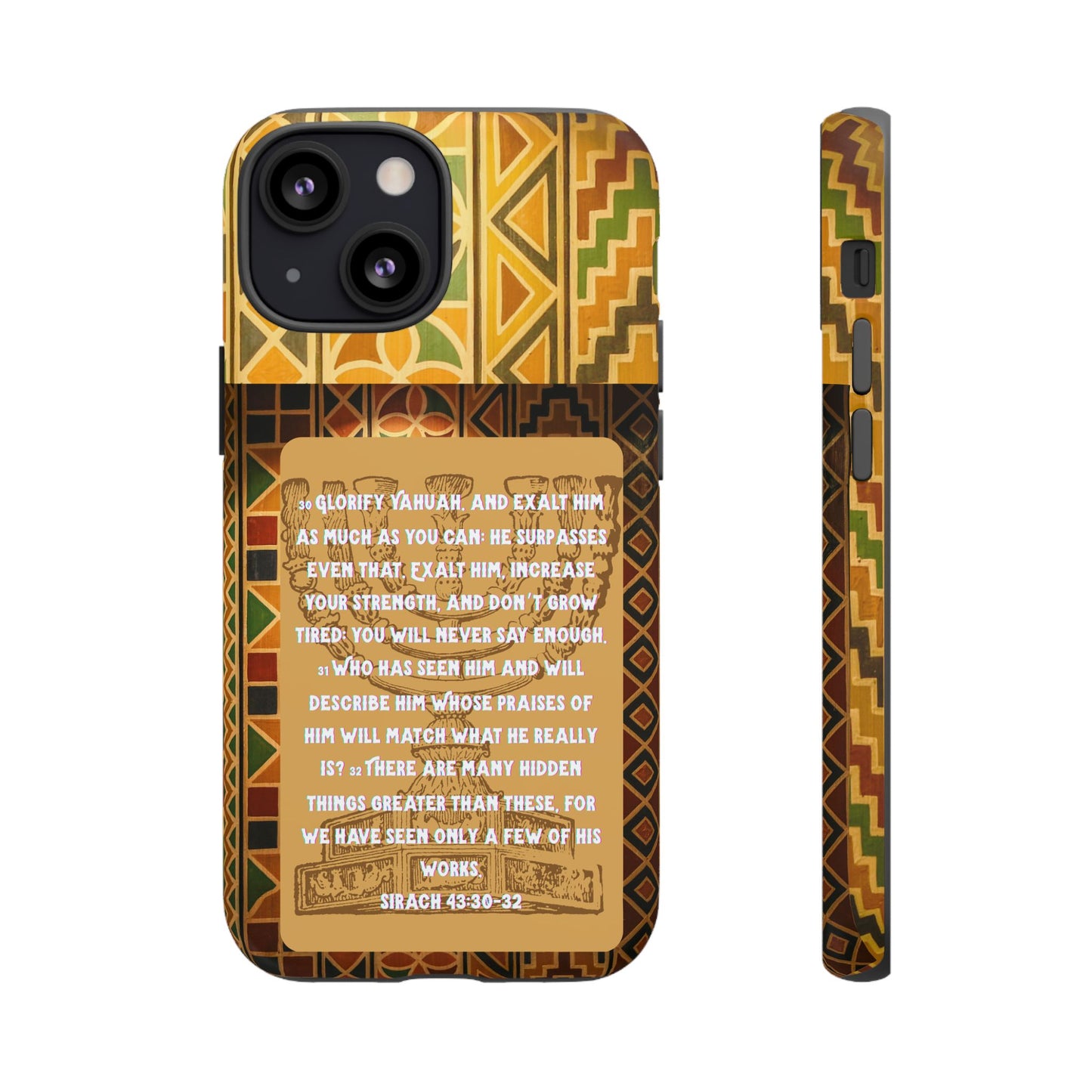 Exalt Yahuah - Sirach Phone Case - Tough Cases - Apocryphal Collection