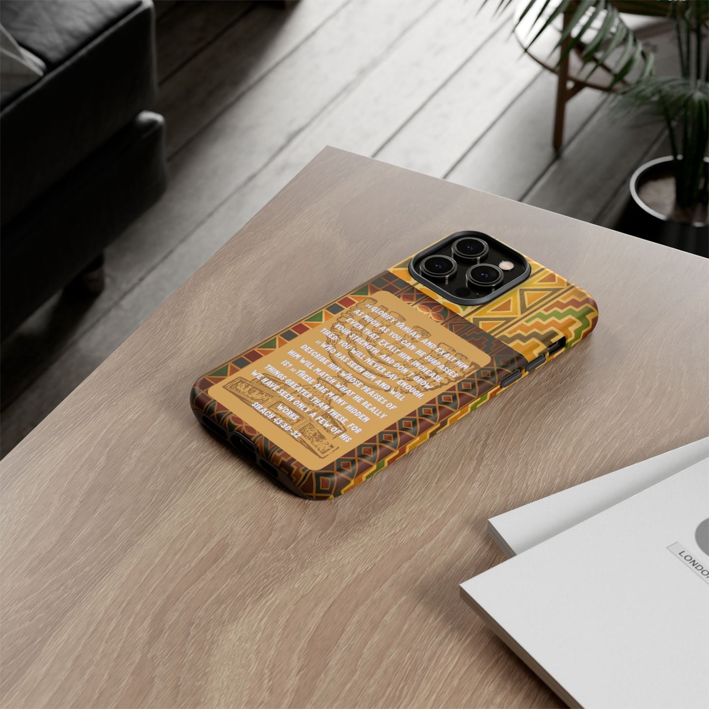 Exalt Yahuah - Sirach Phone Case - Tough Cases - Apocryphal Collection