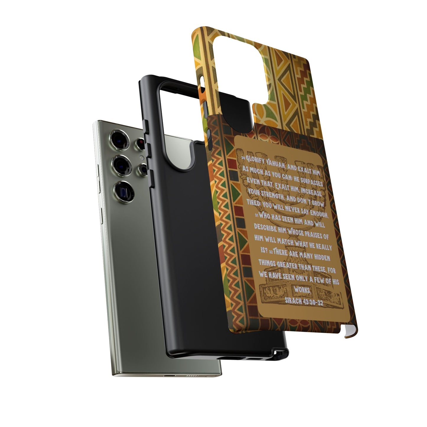 Exalt Yahuah - Sirach Phone Case - Tough Cases - Apocryphal Collection