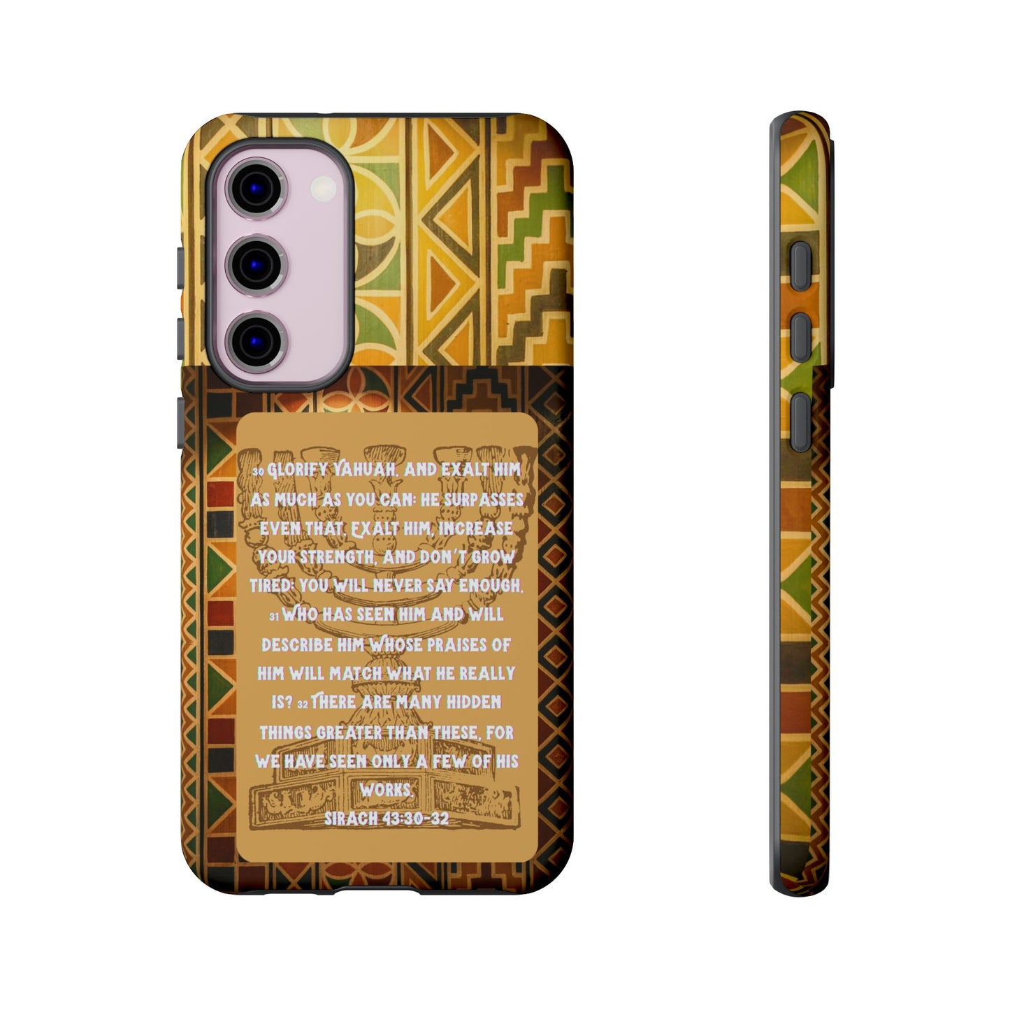 Exalt Yahuah - Sirach Phone Case - Tough Cases - Apocryphal Collection