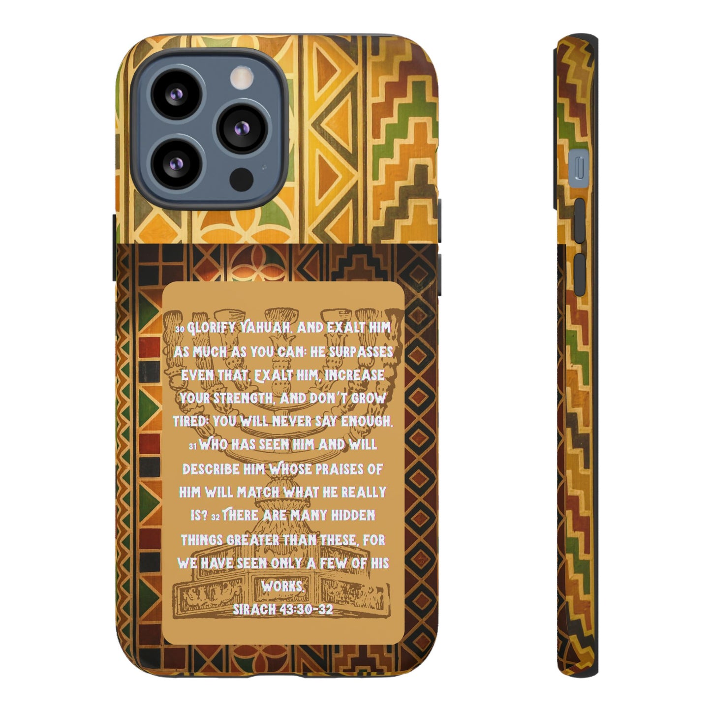 Exalt Yahuah - Sirach Phone Case - Tough Cases - Apocryphal Collection