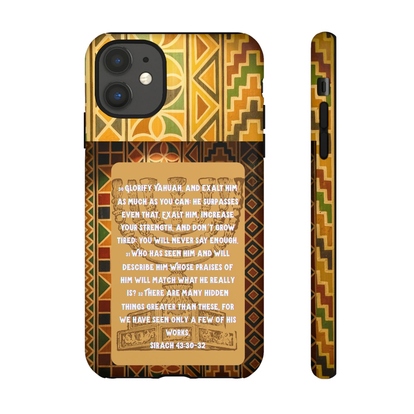 Exalt Yahuah - Sirach Phone Case - Tough Cases - Apocryphal Collection