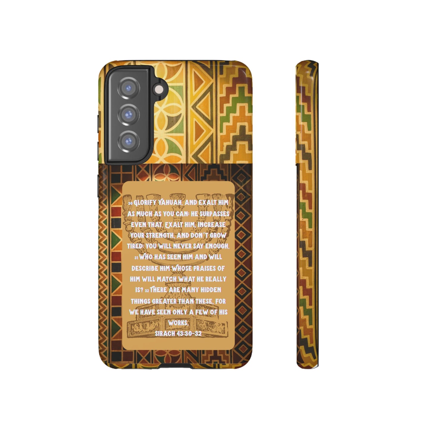 Exalt Yahuah - Sirach Phone Case - Tough Cases - Apocryphal Collection