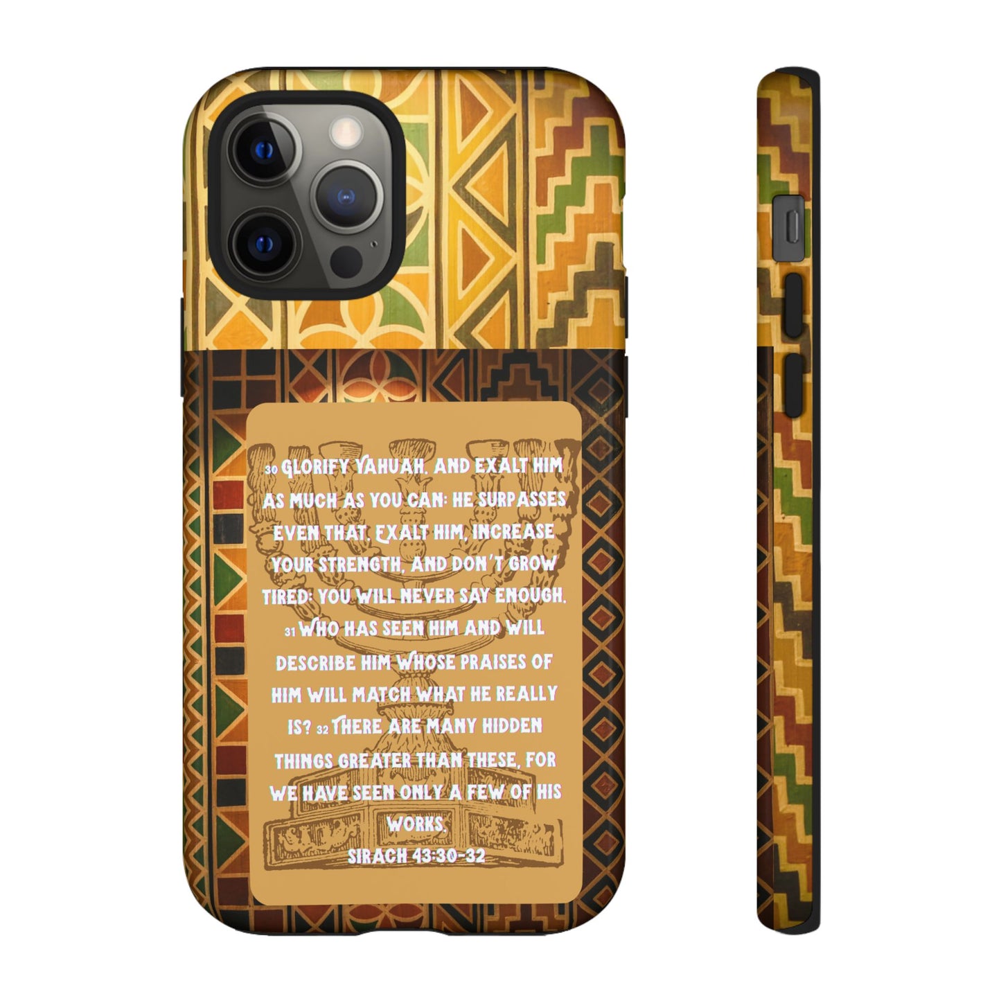Exalt Yahuah - Sirach Phone Case - Tough Cases - Apocryphal Collection