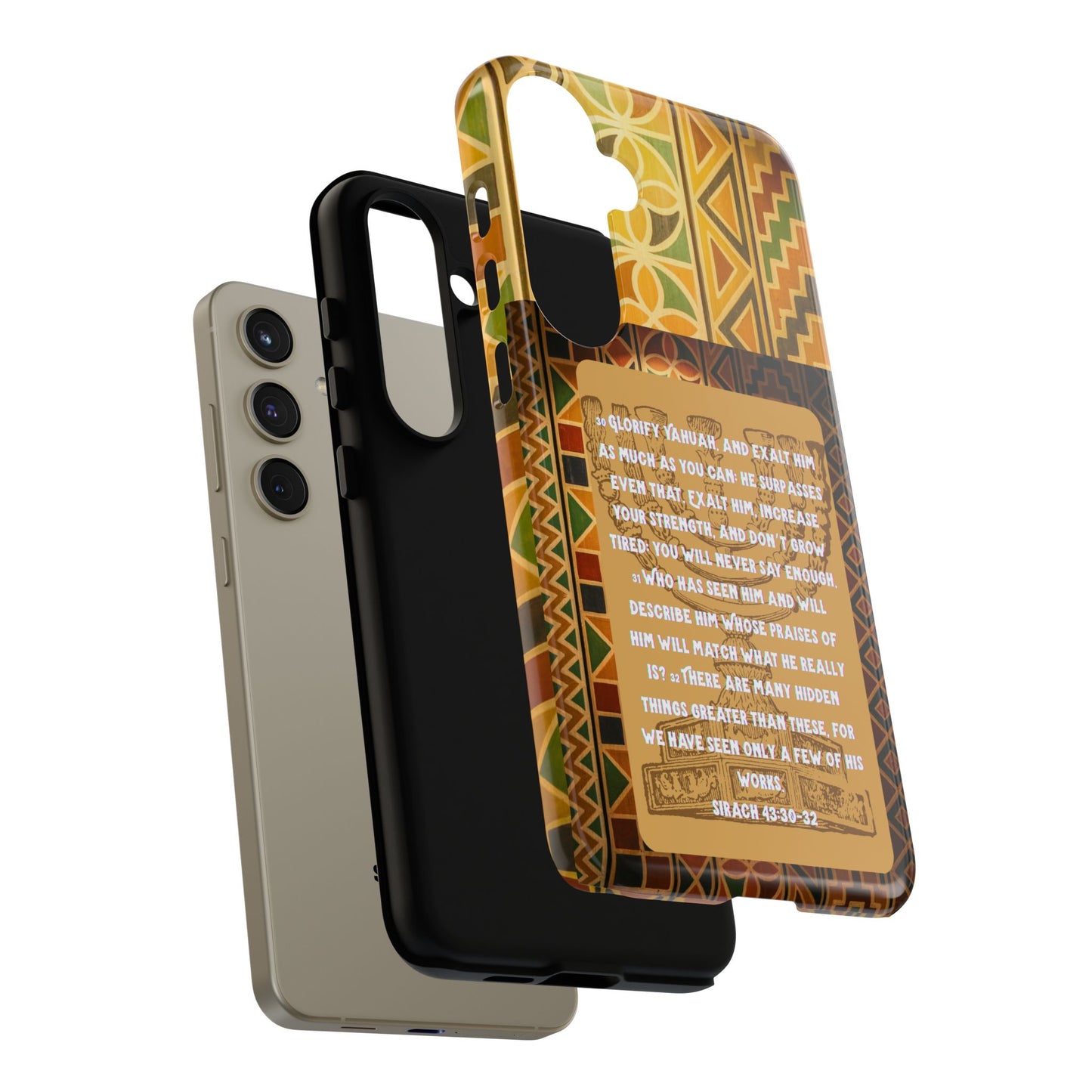 Exalt Yahuah - Sirach Phone Case - Tough Cases - Apocryphal Collection