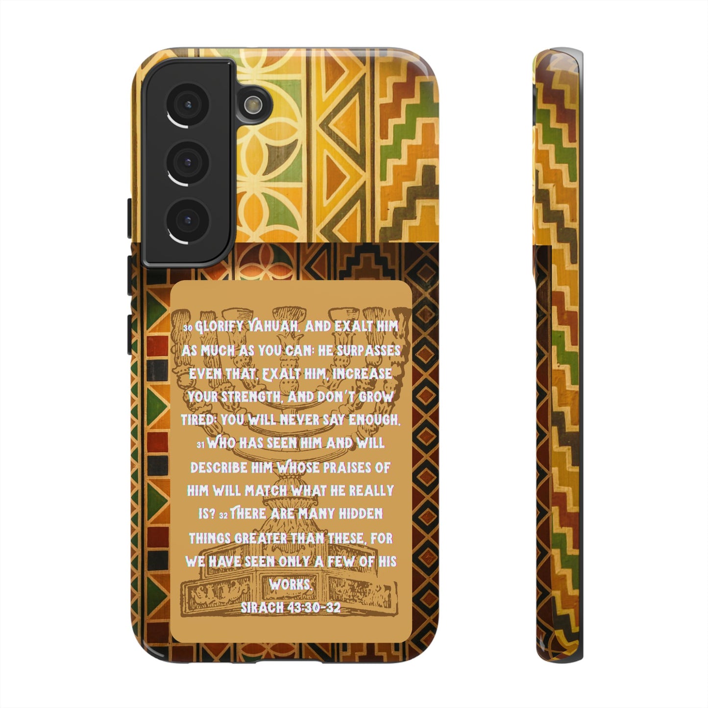 Exalt Yahuah - Sirach Phone Case - Tough Cases - Apocryphal Collection