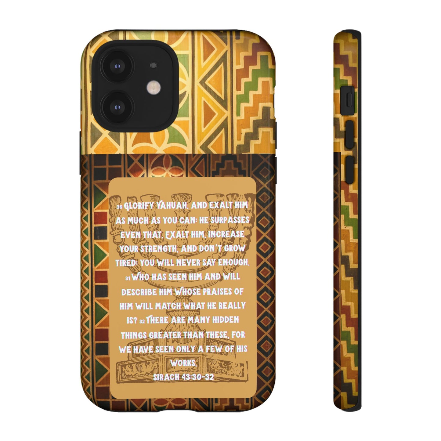 Exalt Yahuah - Sirach Phone Case - Tough Cases - Apocryphal Collection