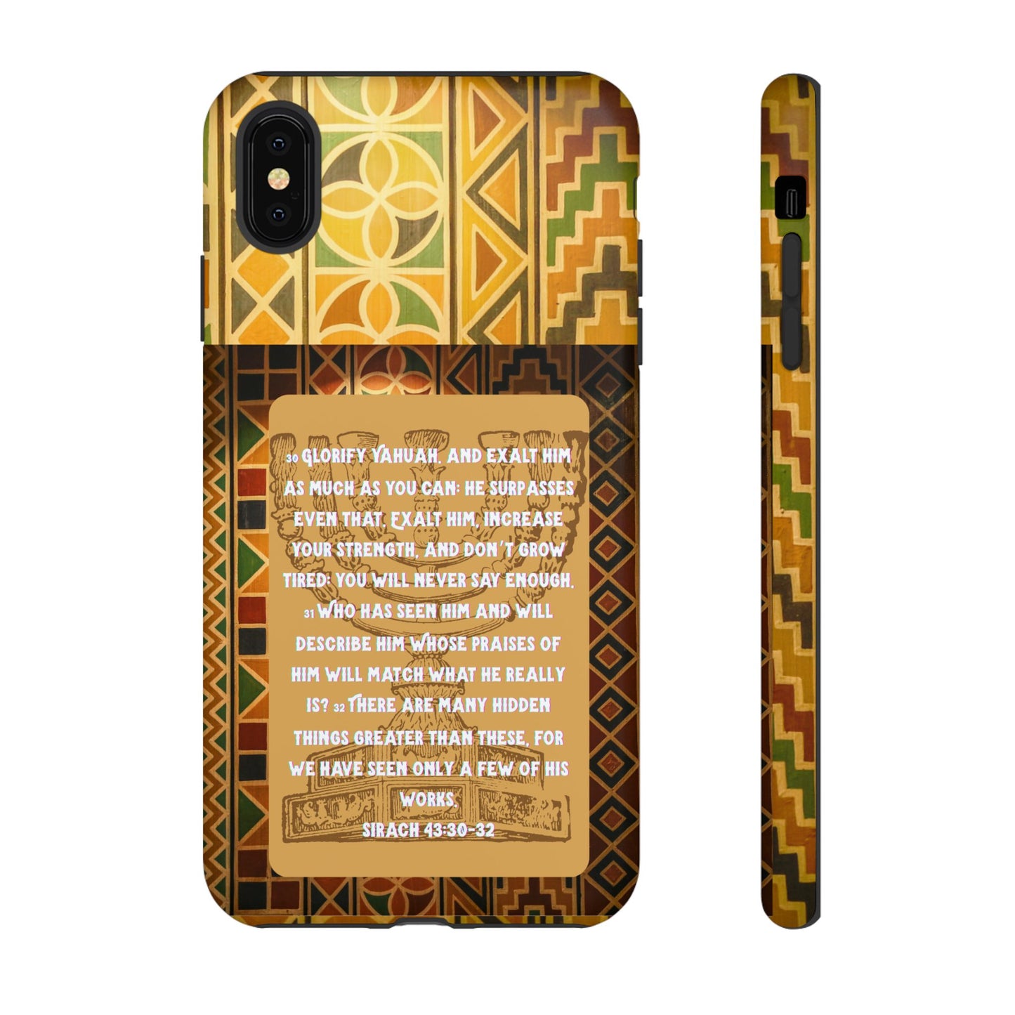 Exalt Yahuah - Sirach Phone Case - Tough Cases - Apocryphal Collection