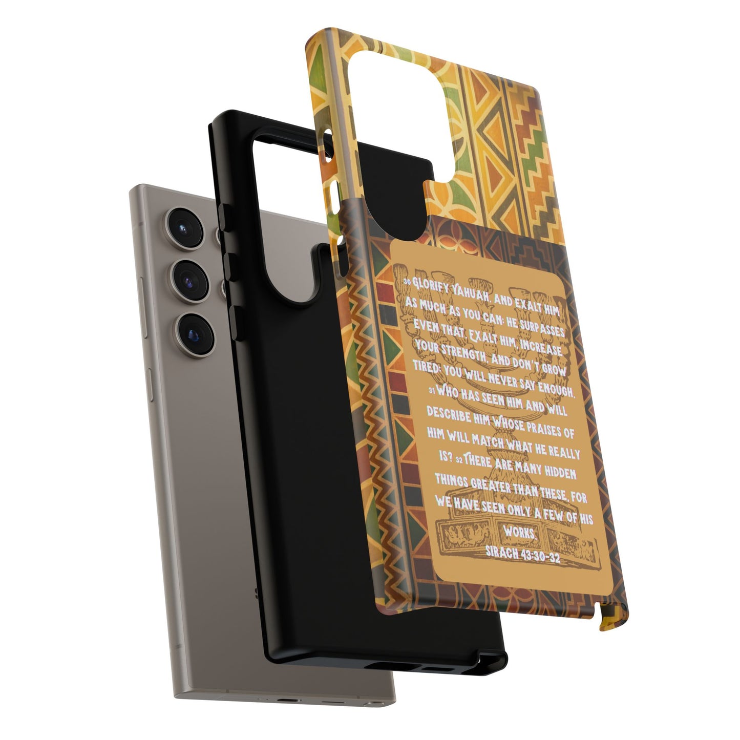 Exalt Yahuah - Sirach Phone Case - Tough Cases - Apocryphal Collection