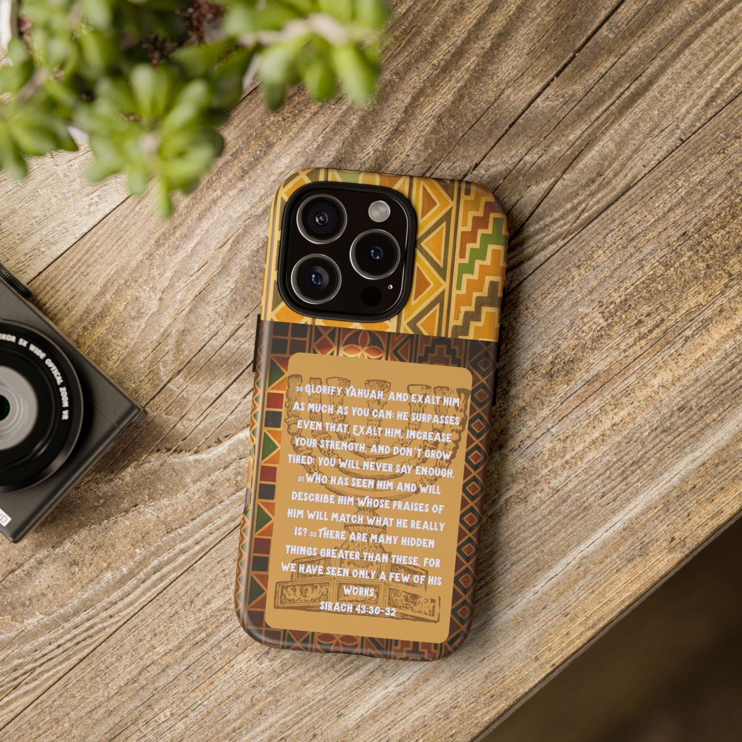 Exalt Yahuah - Sirach Phone Case - Tough Cases - Apocryphal Collection