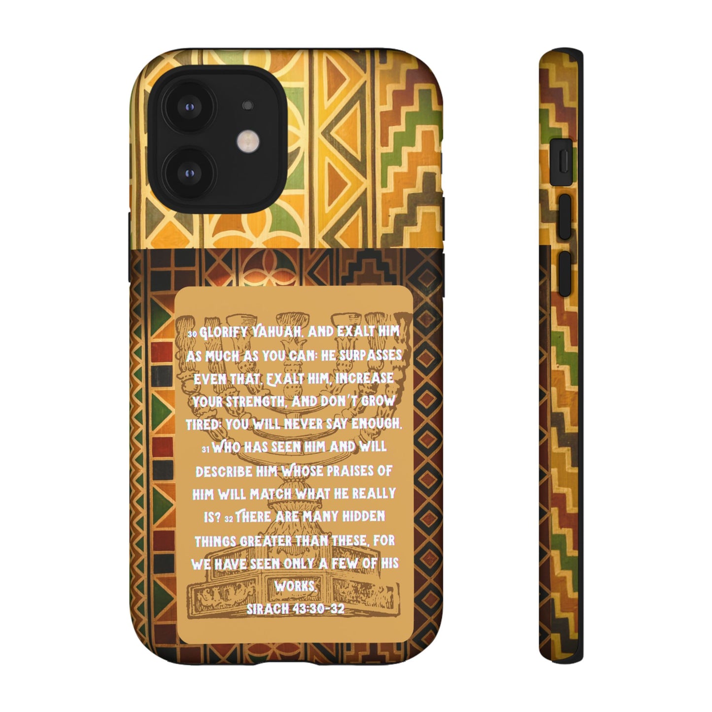 Exalt Yahuah - Sirach Phone Case - Tough Cases - Apocryphal Collection