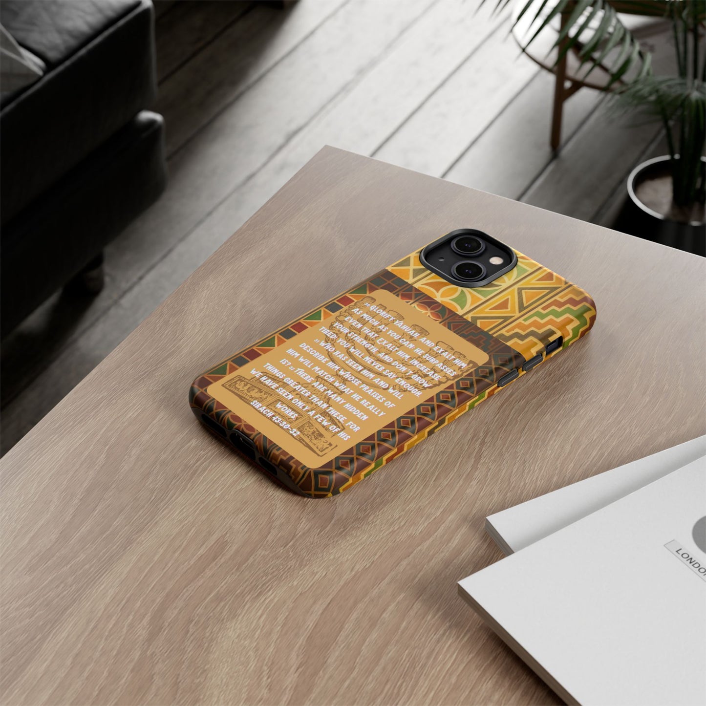 Exalt Yahuah - Sirach Phone Case - Tough Cases - Apocryphal Collection