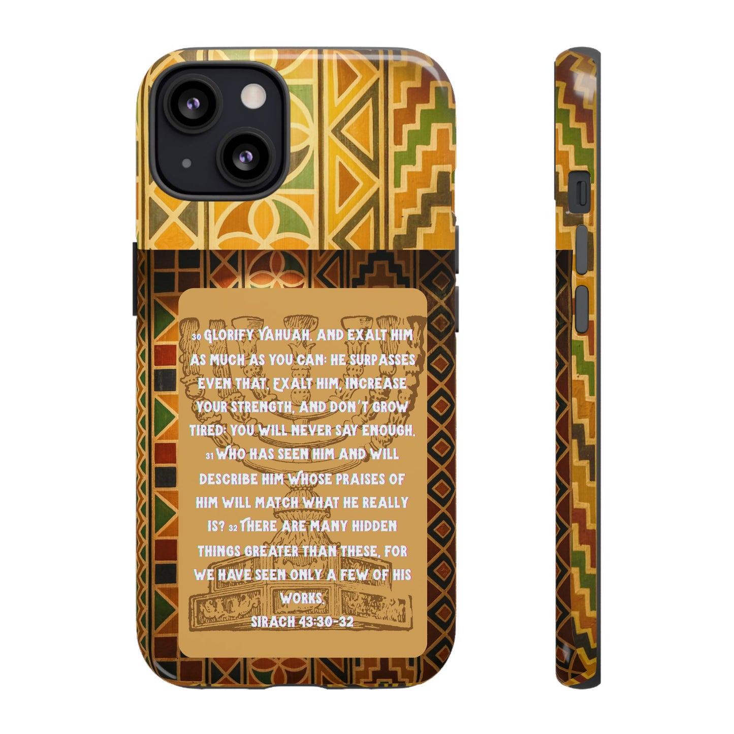 Exalt Yahuah - Sirach Phone Case - Tough Cases - Apocryphal Collection