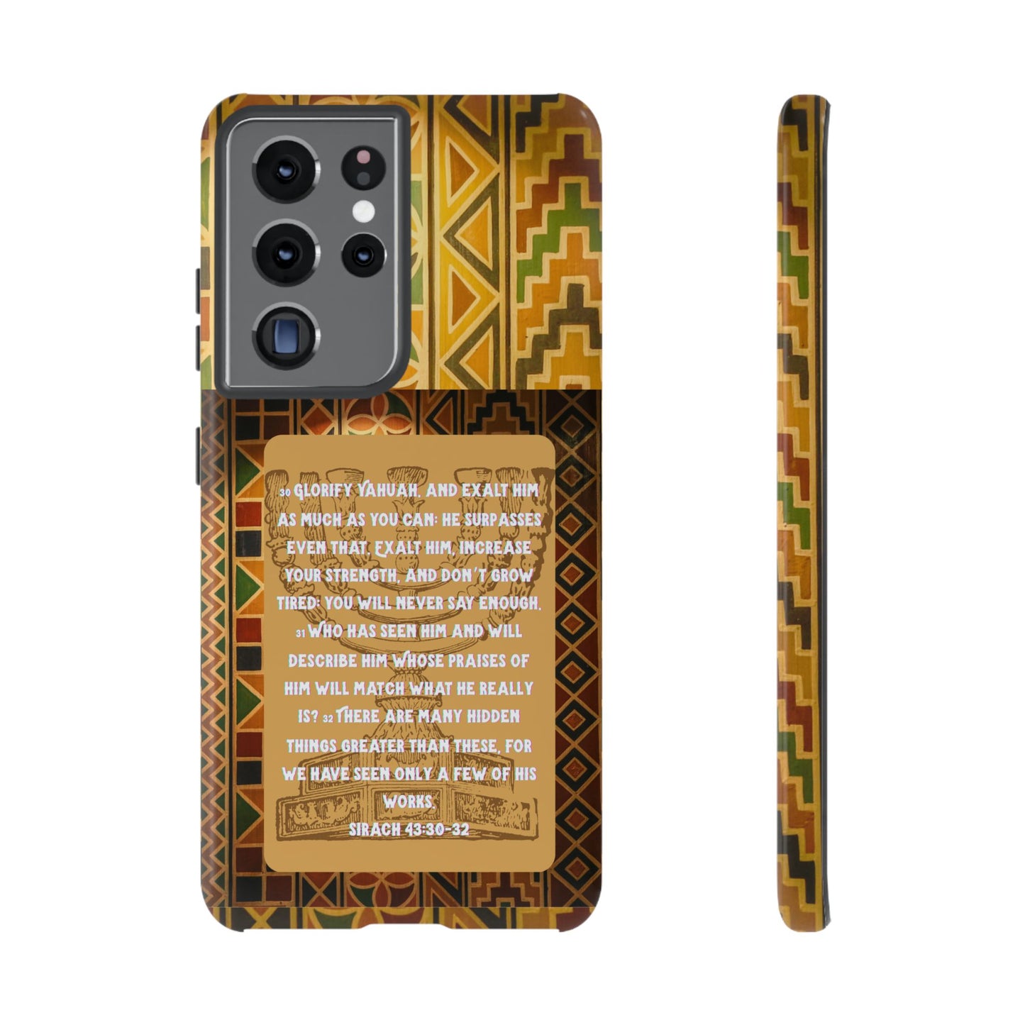 Exalt Yahuah - Sirach Phone Case - Tough Cases - Apocryphal Collection