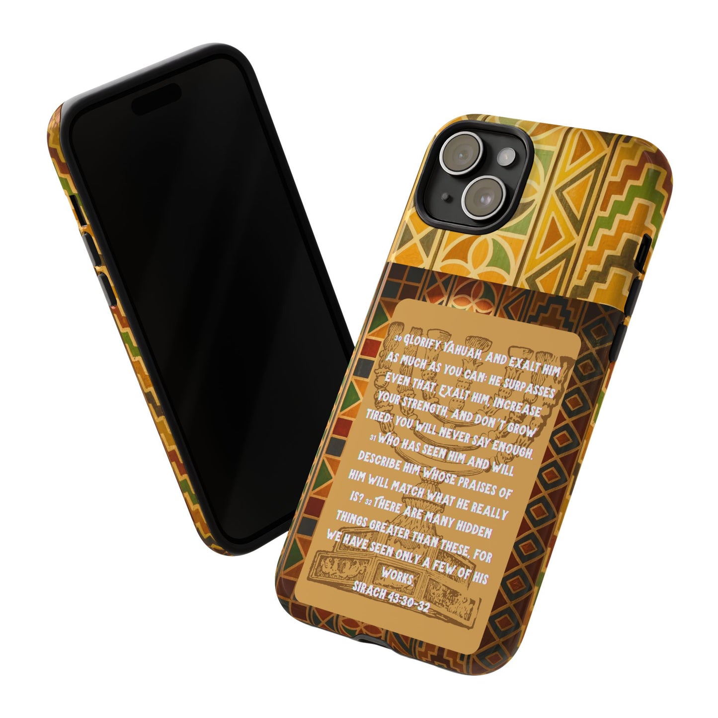 Exalt Yahuah - Sirach Phone Case - Tough Cases - Apocryphal Collection