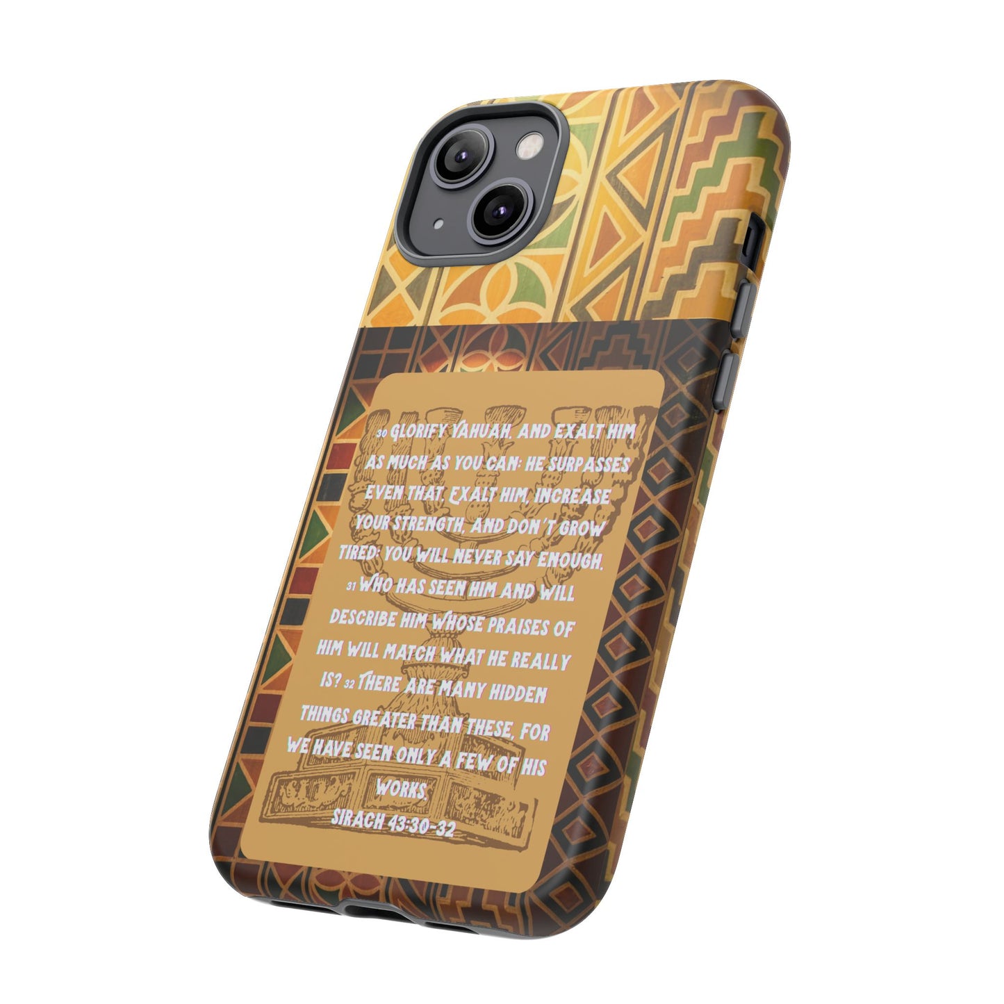 Exalt Yahuah - Sirach Phone Case - Tough Cases - Apocryphal Collection