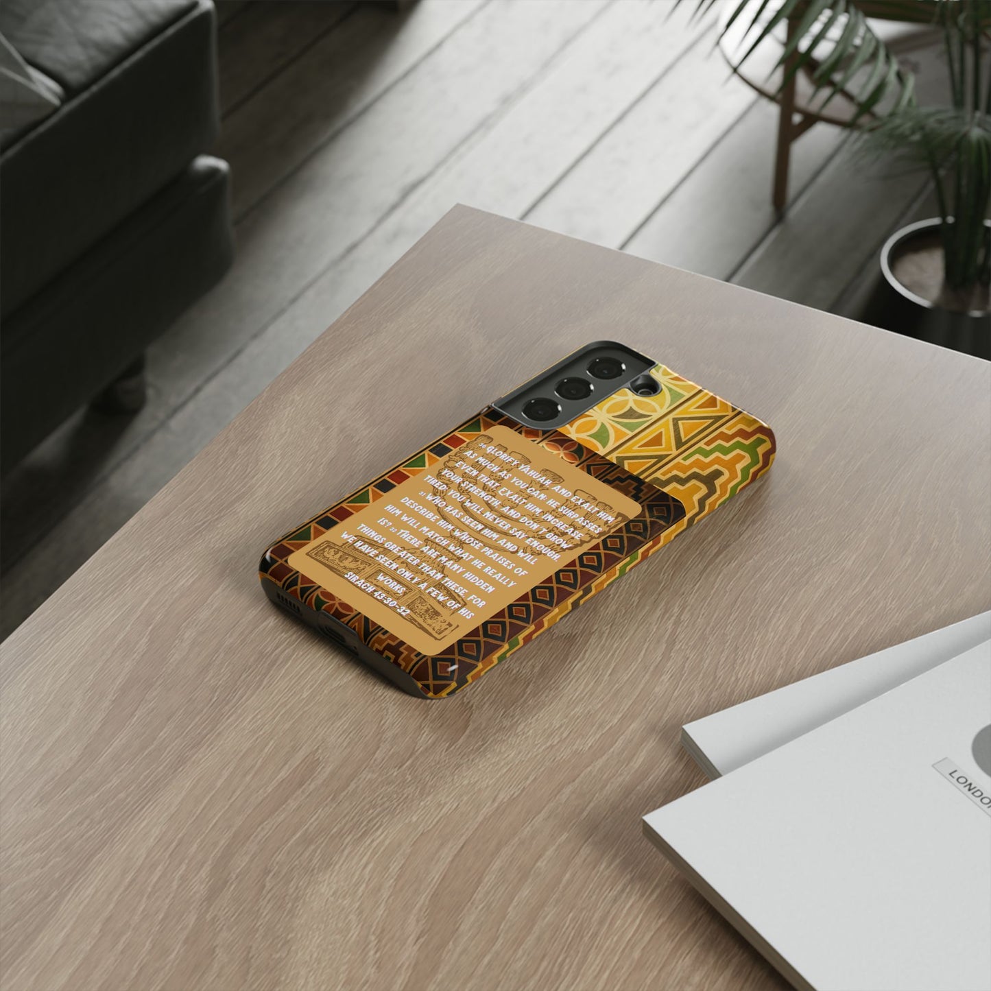 Exalt Yahuah - Sirach Phone Case - Tough Cases - Apocryphal Collection