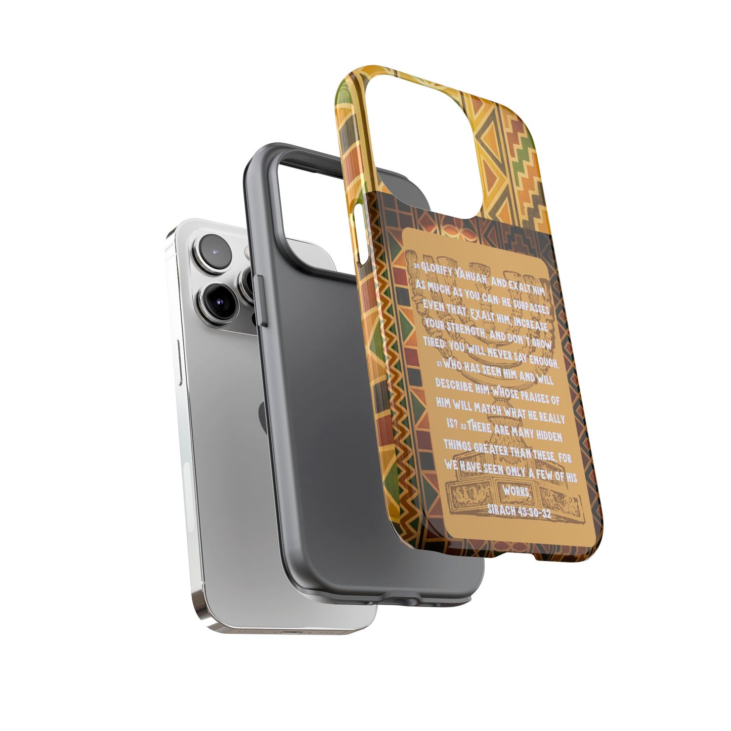 Exalt Yahuah - Sirach Phone Case - Tough Cases - Apocryphal Collection