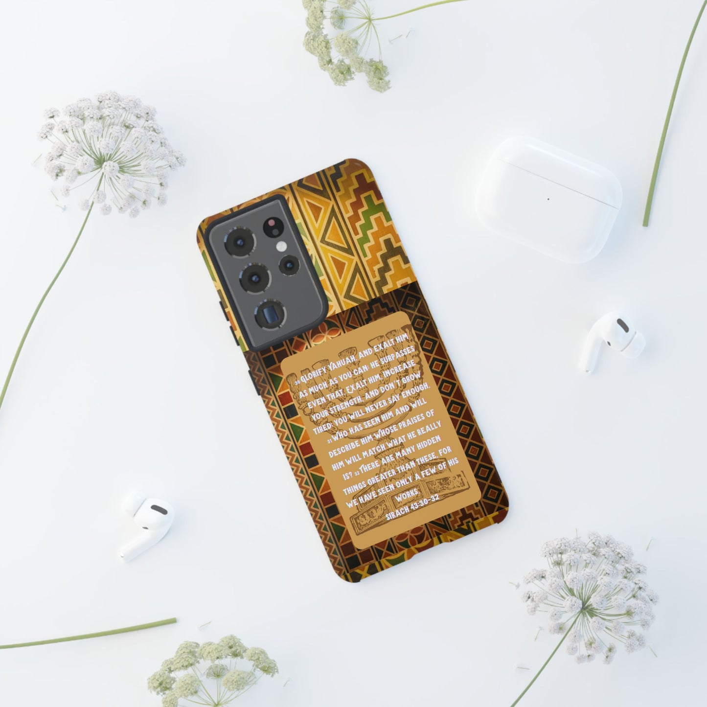 Exalt Yahuah - Sirach Phone Case - Tough Cases - Apocryphal Collection