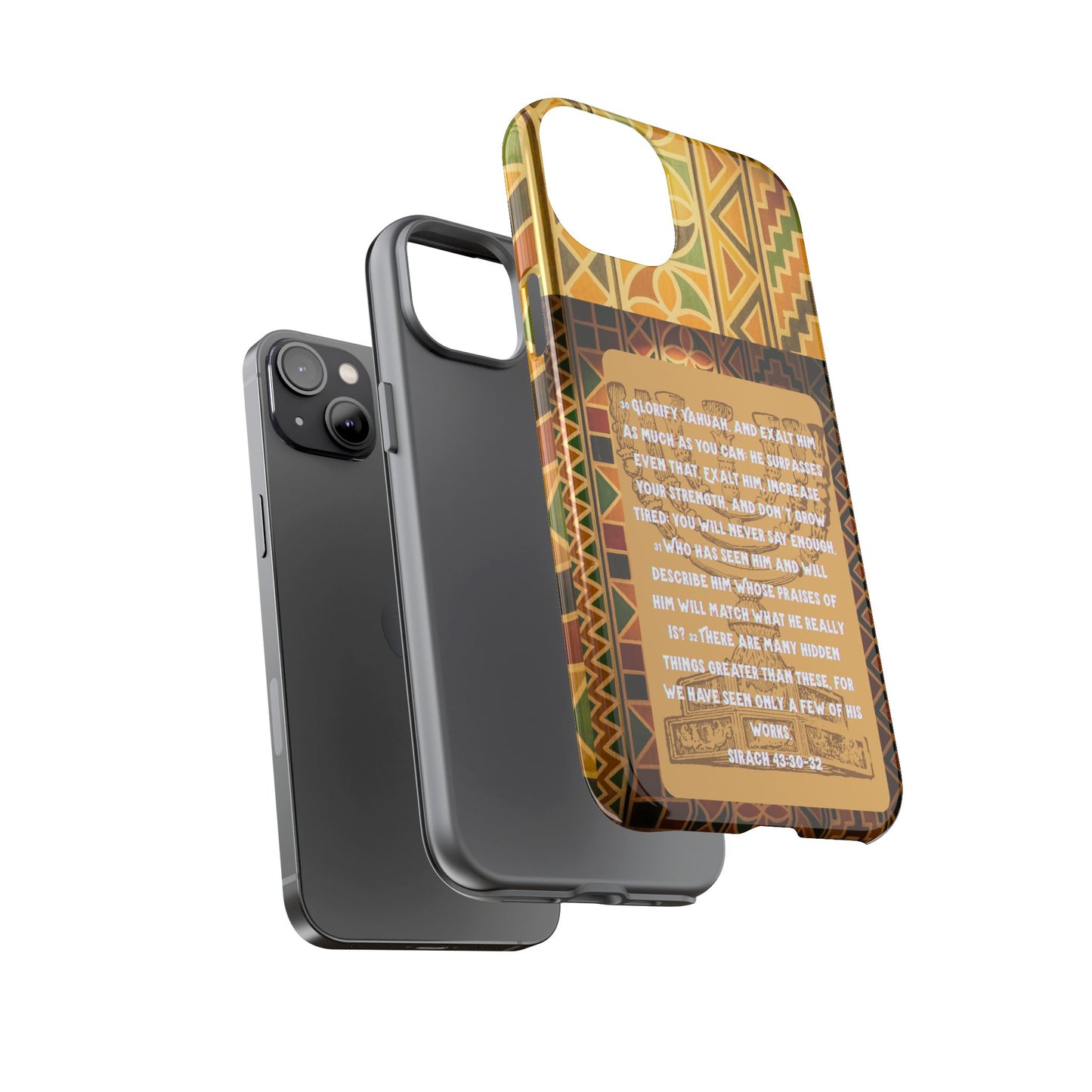 Exalt Yahuah - Sirach Phone Case - Tough Cases - Apocryphal Collection