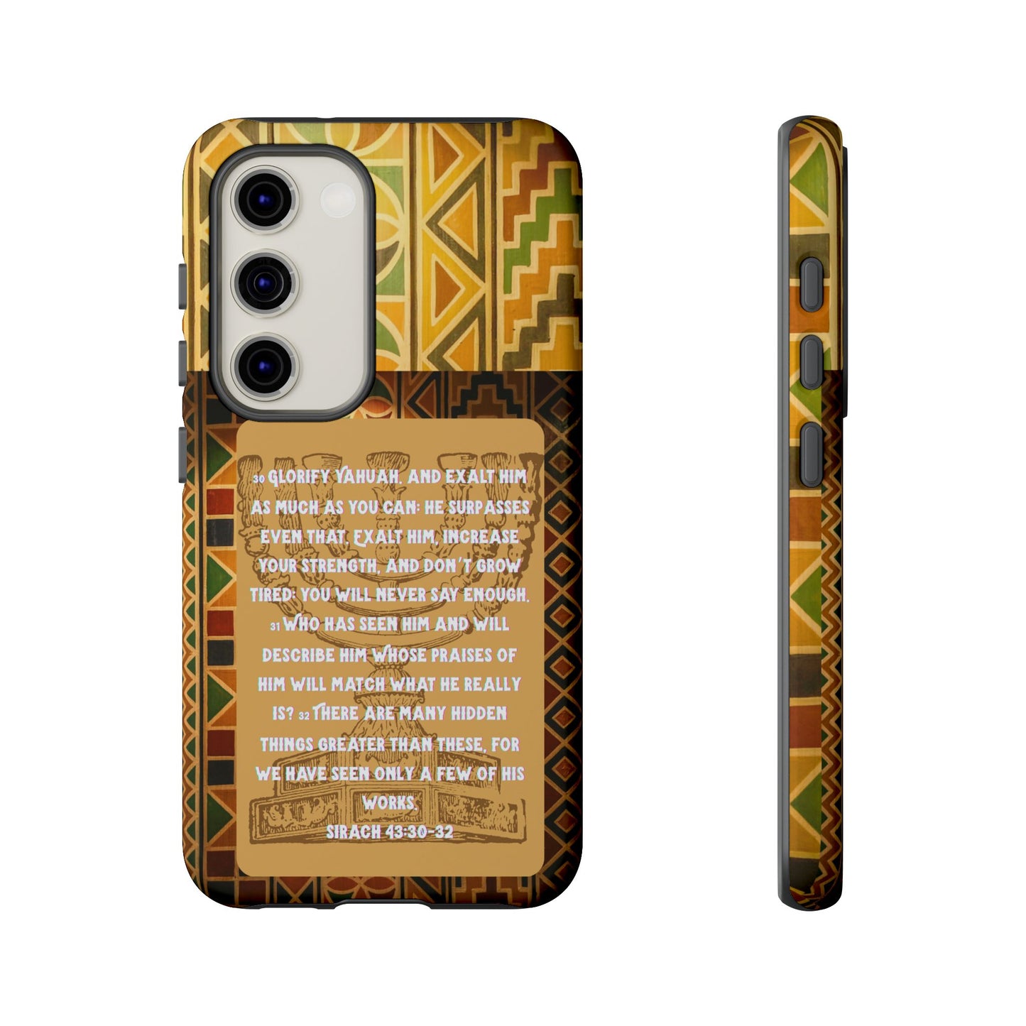 Exalt Yahuah - Sirach Phone Case - Tough Cases - Apocryphal Collection