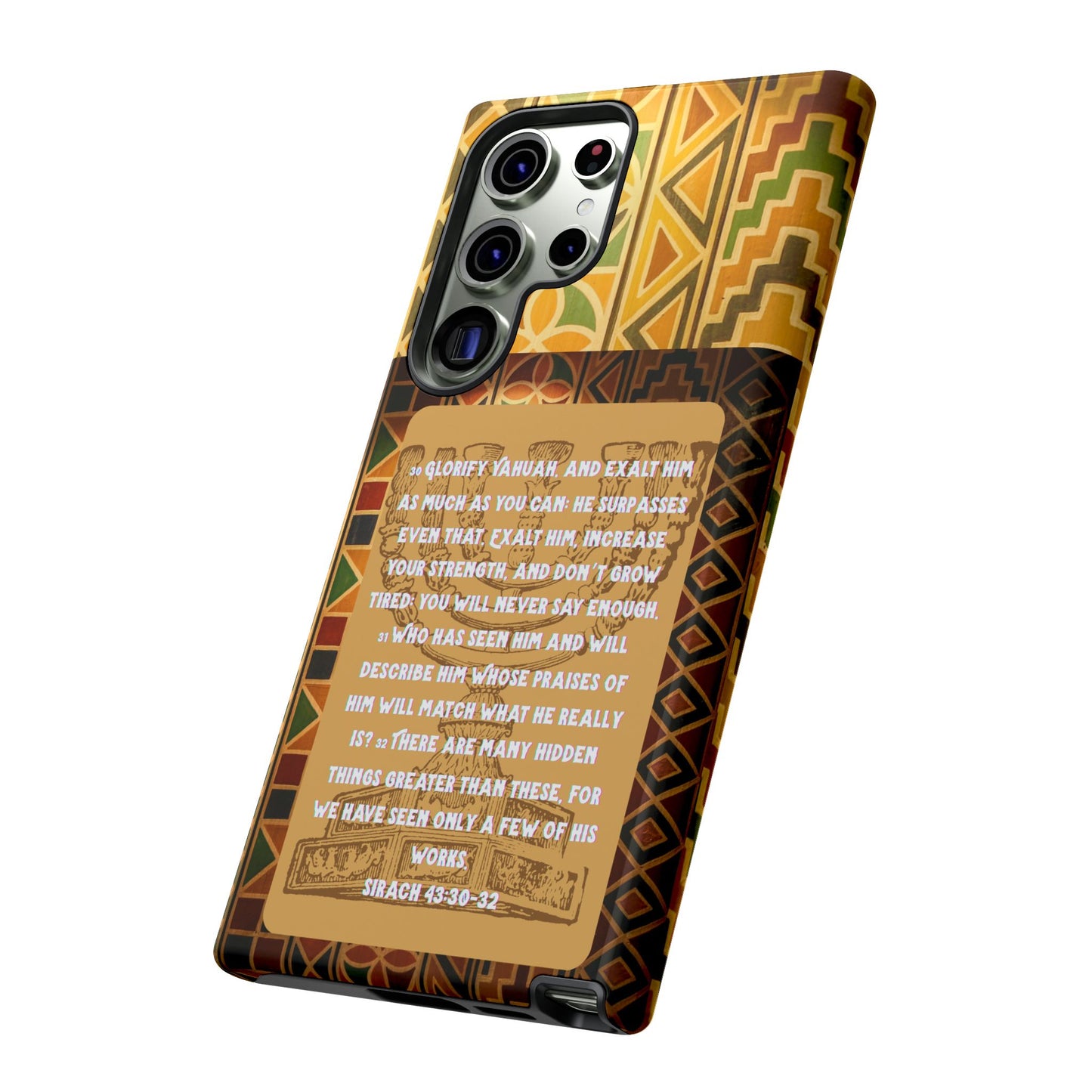Exalt Yahuah - Sirach Phone Case - Tough Cases - Apocryphal Collection