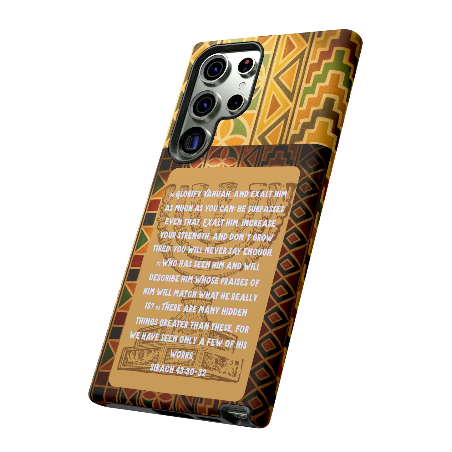 Exalt Yahuah - Sirach Phone Case - Tough Cases - Apocryphal Collection