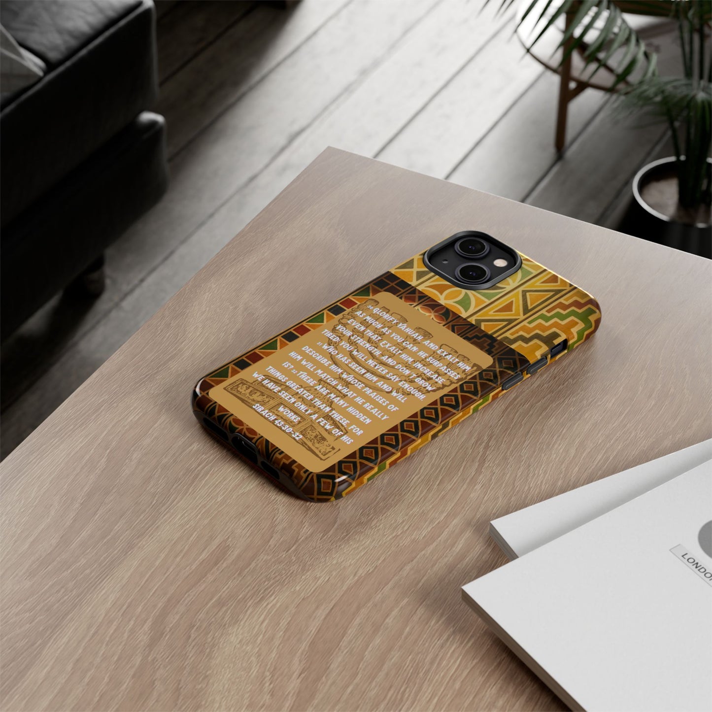 Exalt Yahuah - Sirach Phone Case - Tough Cases - Apocryphal Collection