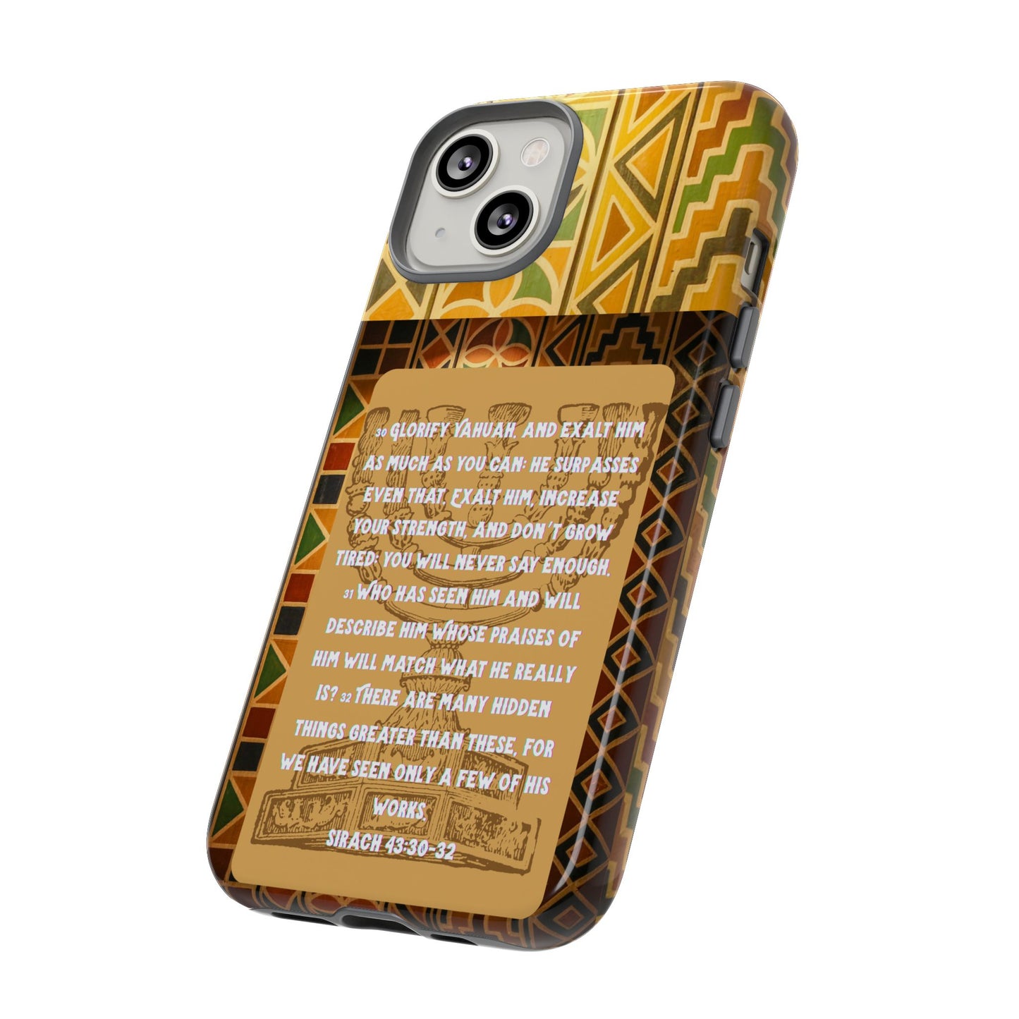 Exalt Yahuah - Sirach Phone Case - Tough Cases - Apocryphal Collection