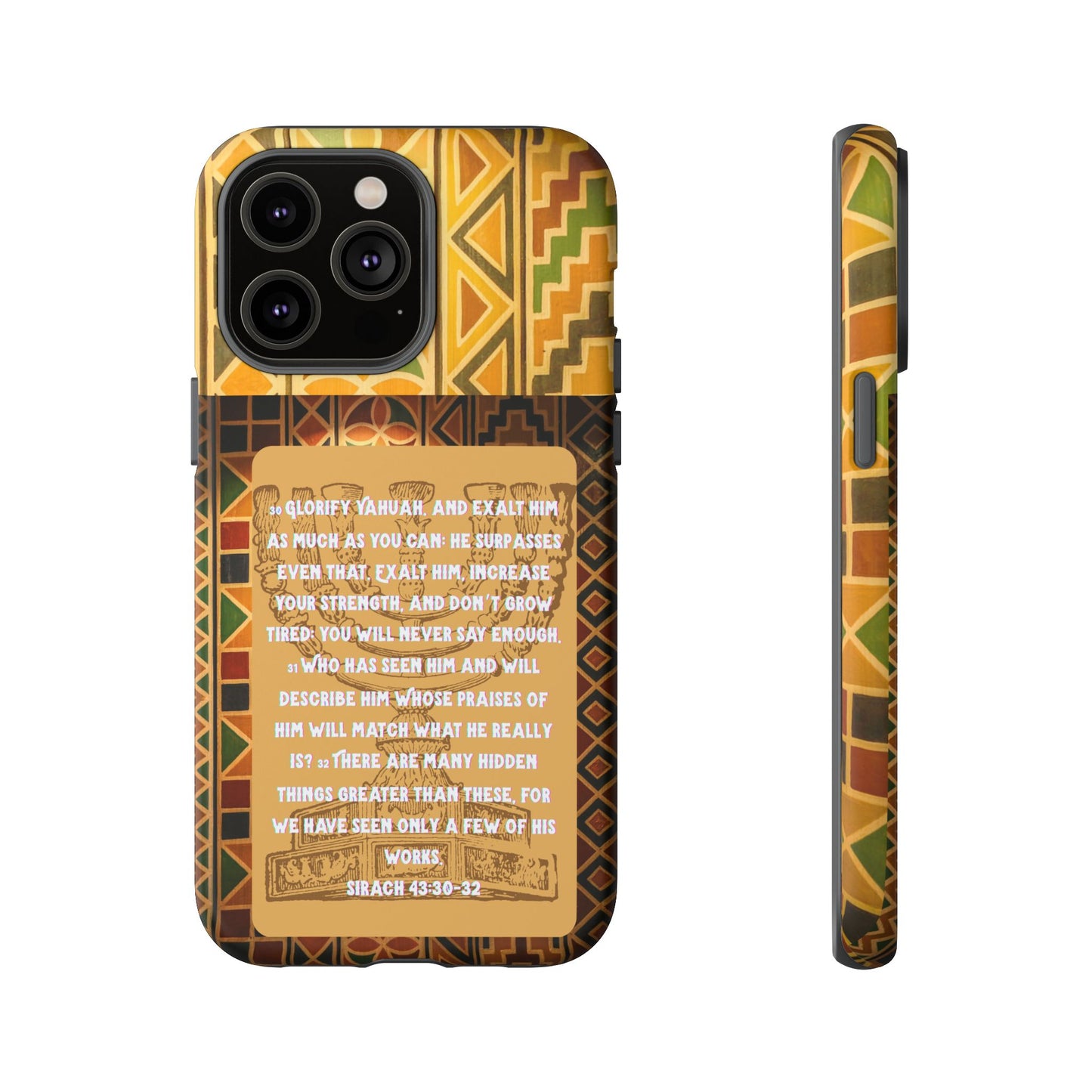 Exalt Yahuah - Sirach Phone Case - Tough Cases - Apocryphal Collection