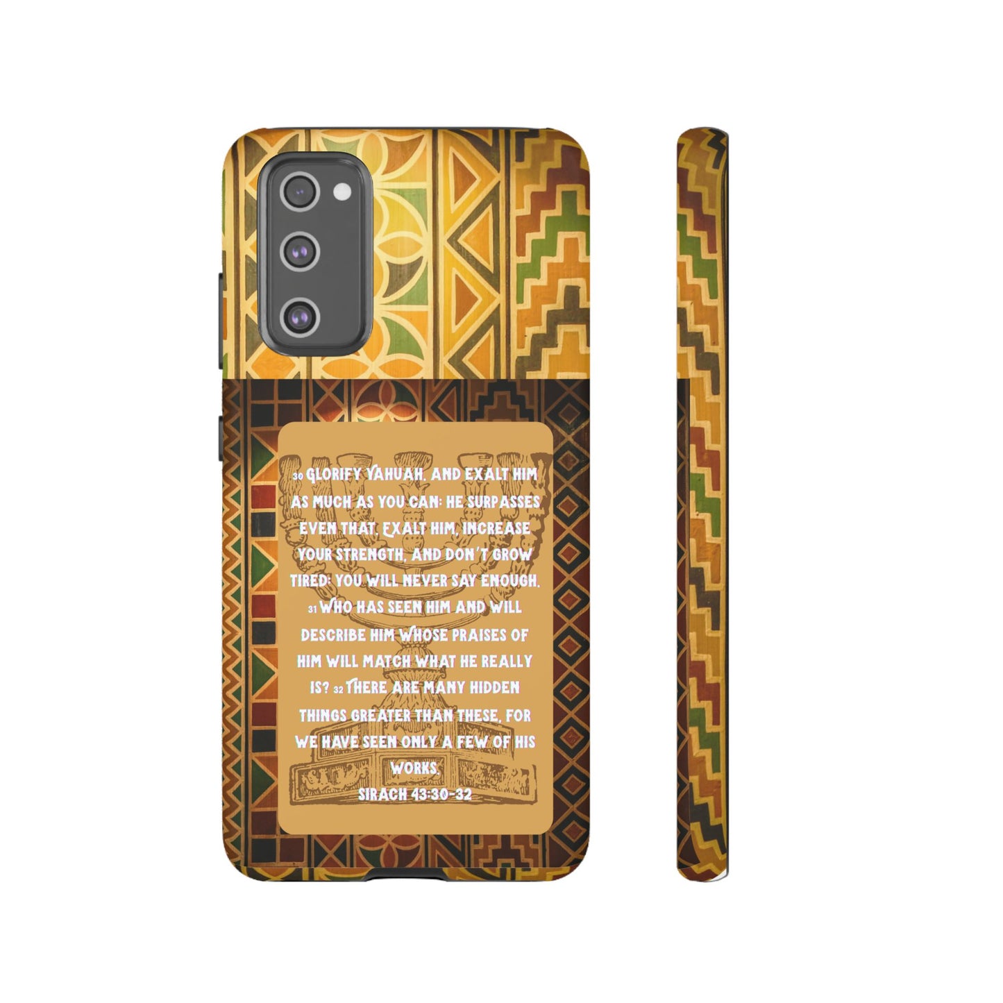 Exalt Yahuah - Sirach Phone Case - Tough Cases - Apocryphal Collection